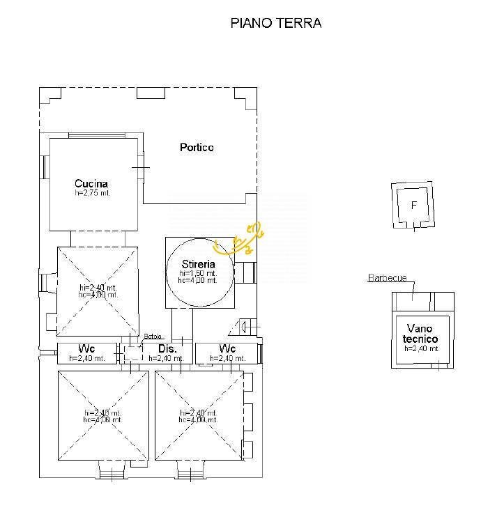 Foto 35 - Villa Contrada Torre D'Orta, Monopoli - planimetria 1