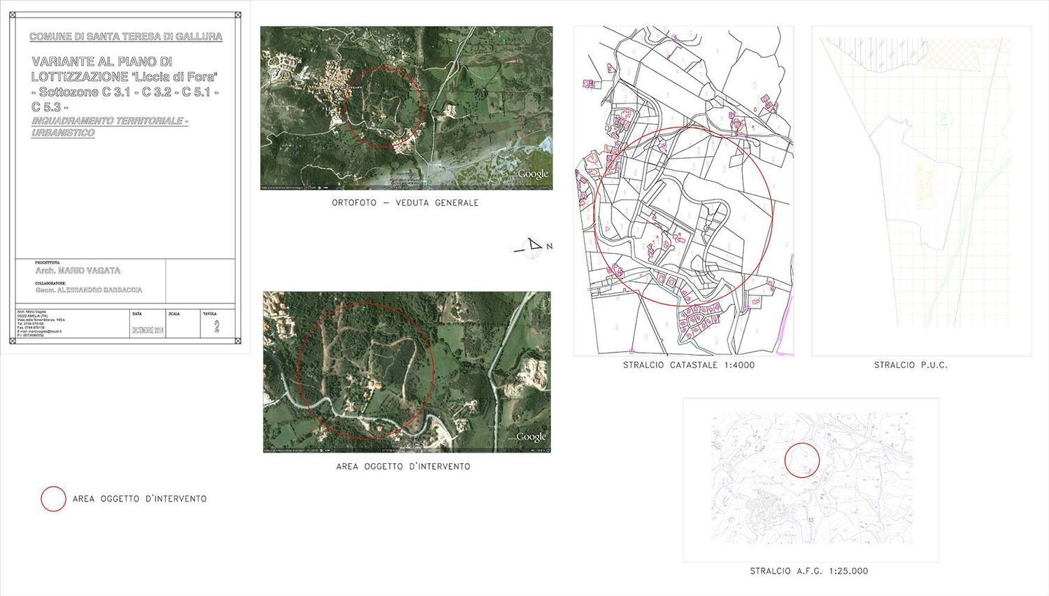 Foto 7 - Terreno edificabile Graziani, Santa Teresa Gallura - planimetria 1