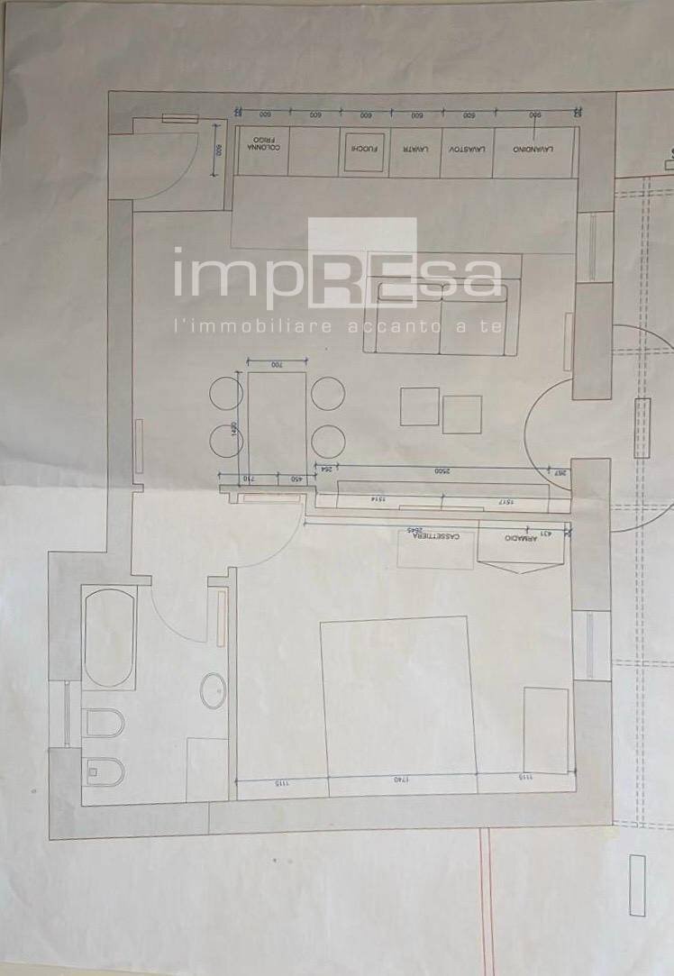 Foto 10 - Appartamento Piazza Vittoria
 
16, Treviso - planimetria 1