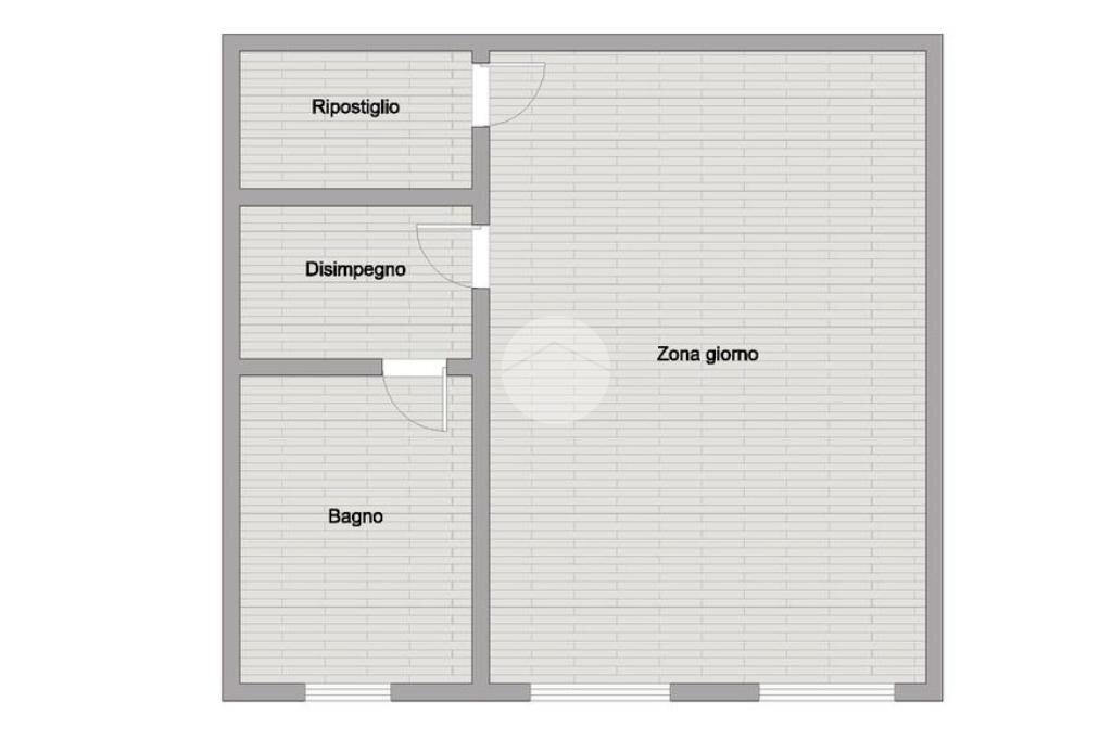 Casa semi indipendente Vicolo Monviso, Cavallermaggiore - planimetria 1