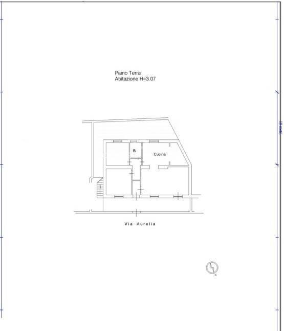Foto 44 - Quadrilocale Via Aurelia, Santa Marinella - planimetria 1