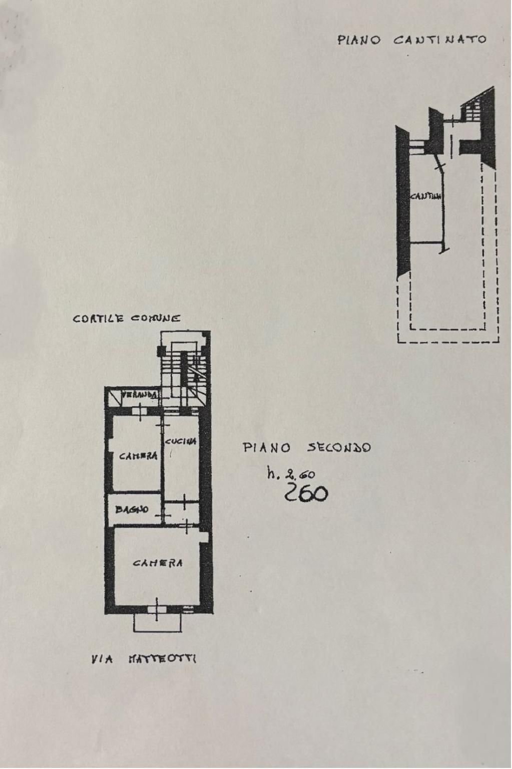 Trilocale via Pralafera, 2, Torre Pellice - planimetria 1