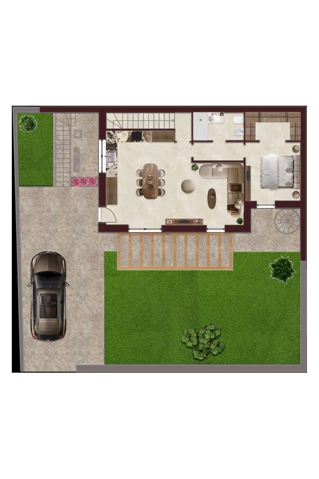 Villa via Carlo Giancaspro, 3, Bari (neighborhood Santo Spirito) - floor plans 1