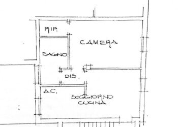 Planimetria - Bilocale via Saletto, Bentivoglio - foto 12