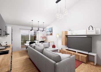 3_PRANZO-SOGGIORNO.png - Trilocale Decimomannu - foto 4