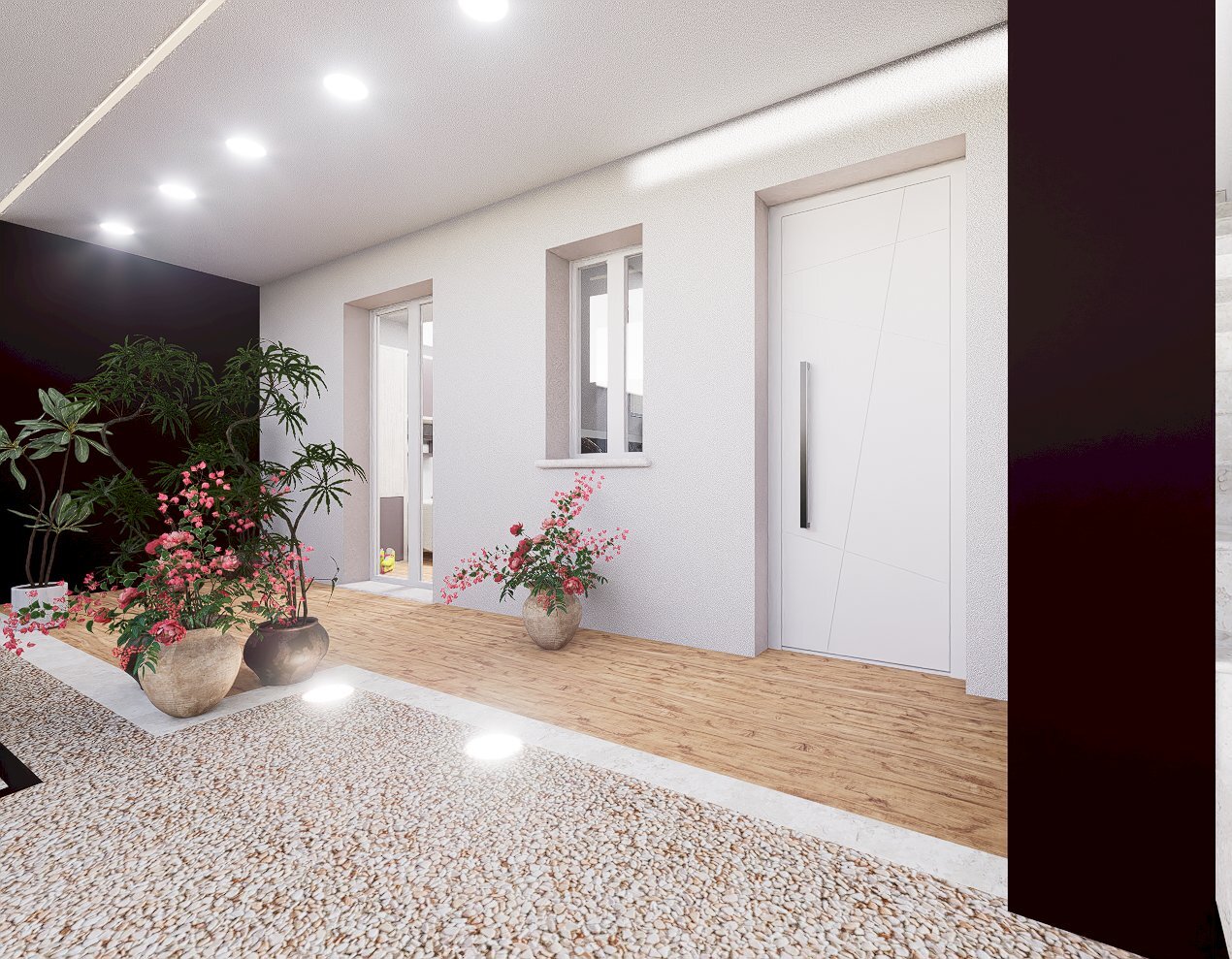 0_INGRESSO PIANO TERRA.png - Trilocale Decimomannu - foto 1