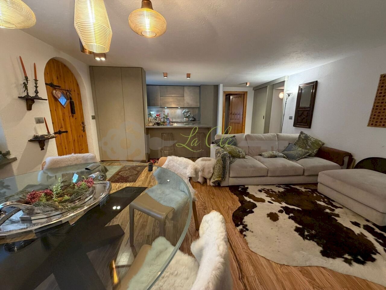 VENDITA COURMAYEUR - SOGGIORNO E ZONA PRANZO - Trilocale Courmayeur - foto 3