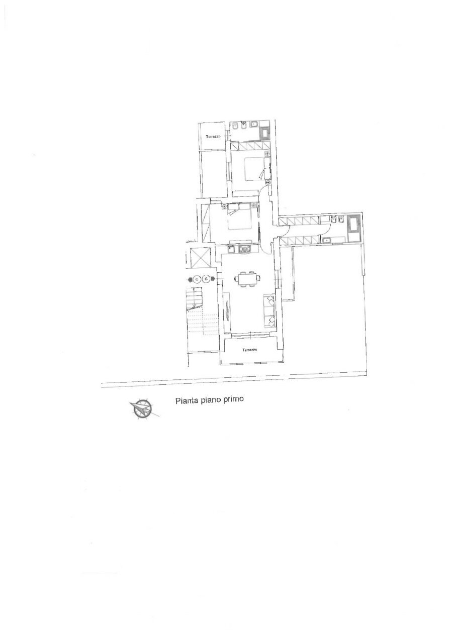 planimetria_page-0001 (7).jpg - Four-room apartment Via Ugo Foscolo, Camaiore - floor plans 1