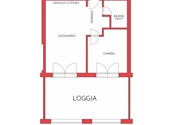 PLAN 1 CAMERA_page-0001.jpg - Four-room apartment Viale Villa Chiesa 44, Genova (neighborhood Pegli) - photo 1