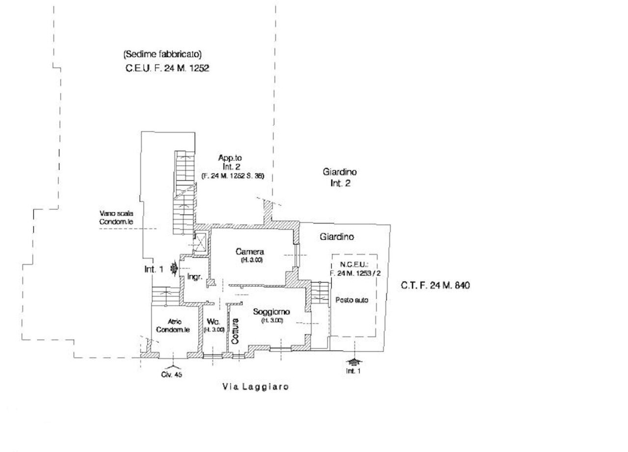 Cattura.JPG - Trilocale Via Laggiaro 45, Rapallo - planimetria 1