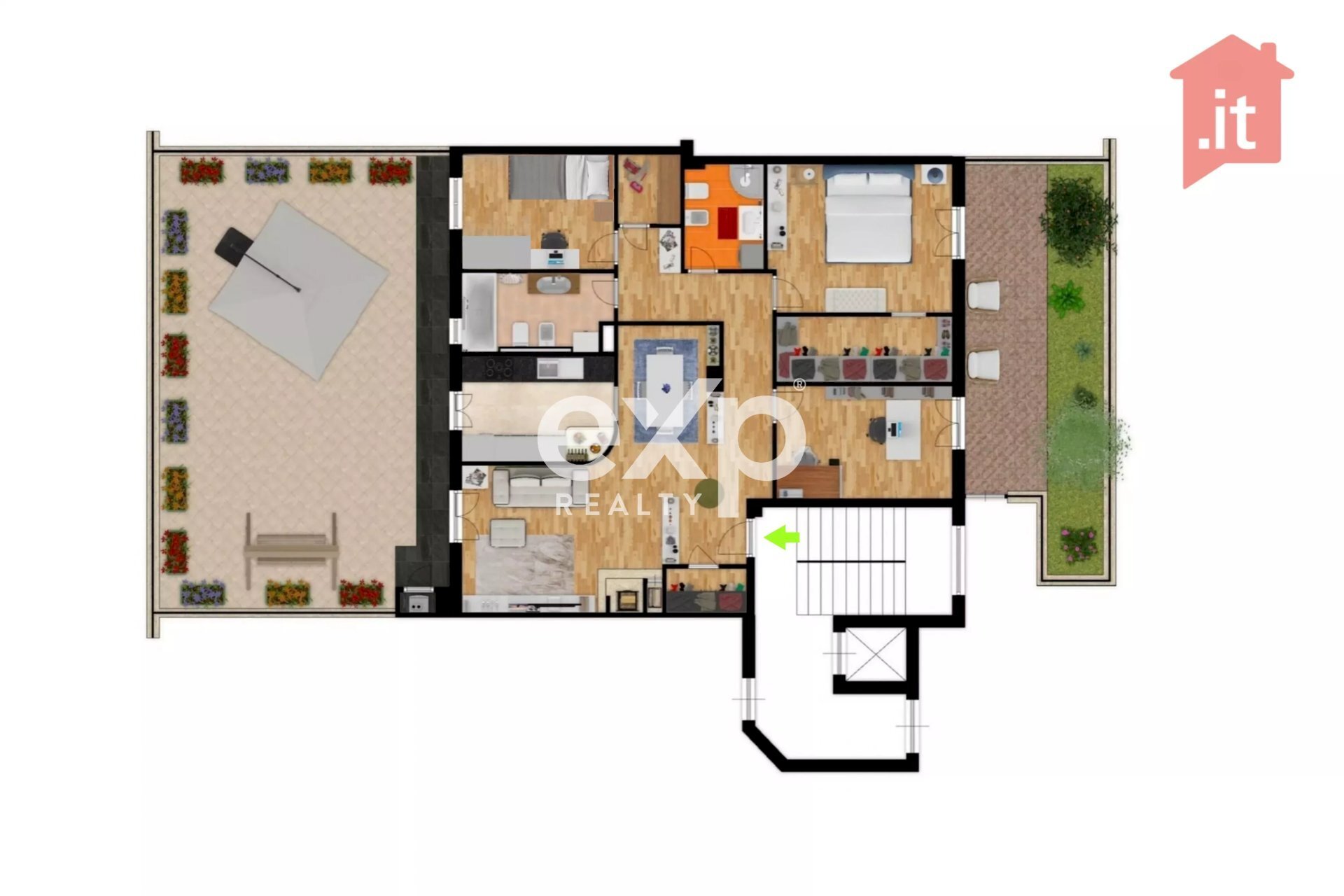 Quadrilocale Via Giulio Cesare, Vasto - foto 2