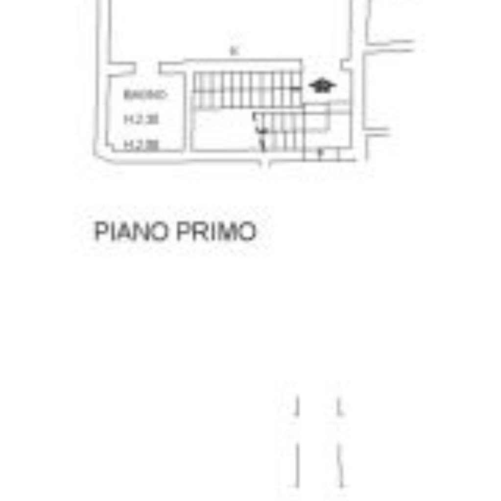 Bilocale Via Irnerio, 38, Bologna (zona Centro Storico) - planimetria 1