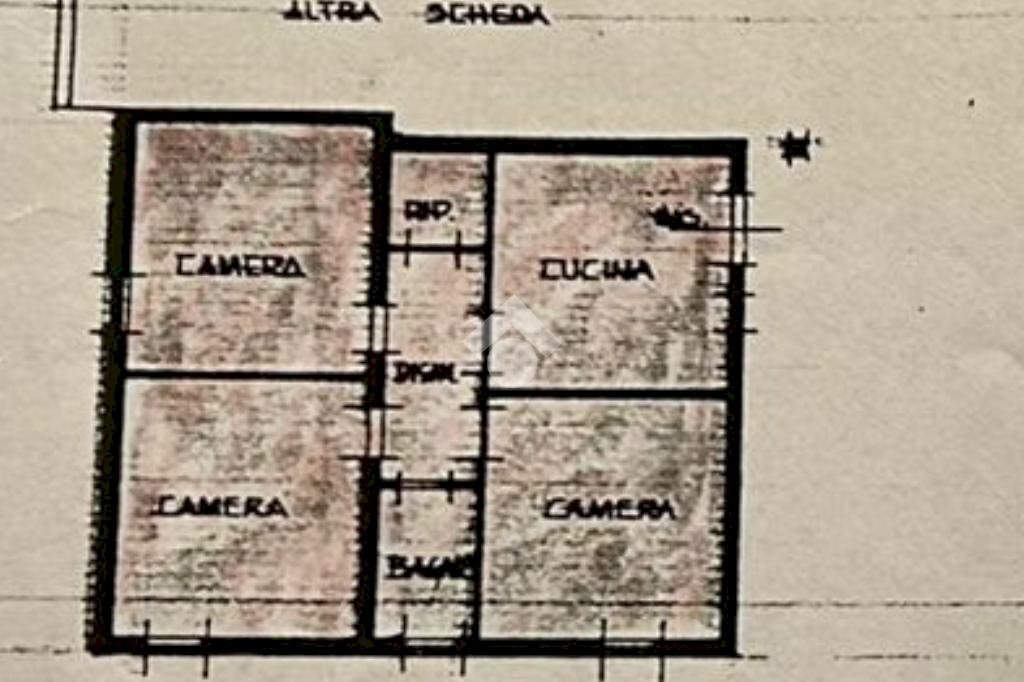 Four-room apartment Via Martiri della Resistenza, Toano - floor plans 1