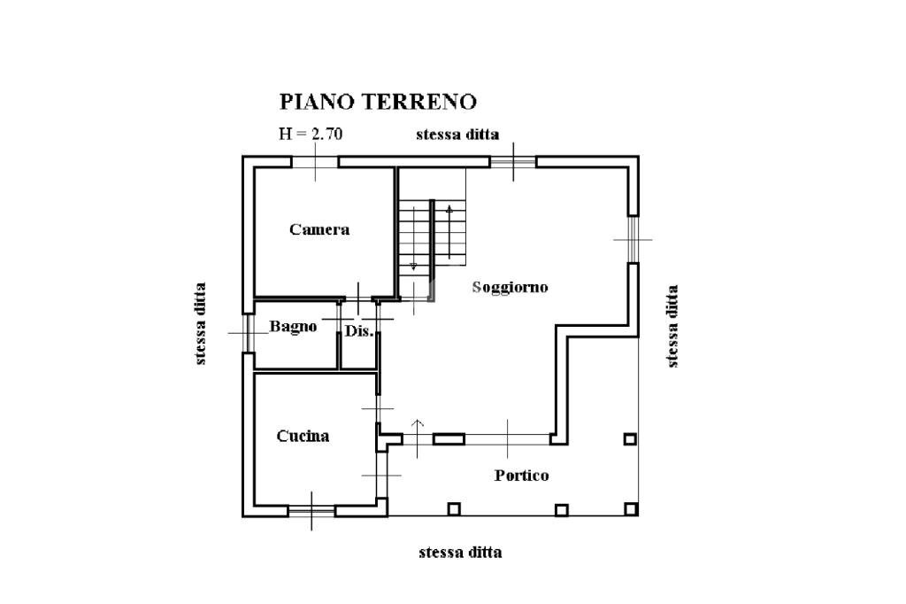 Villa Borgata molino, Villar Dora - floor plans 1
