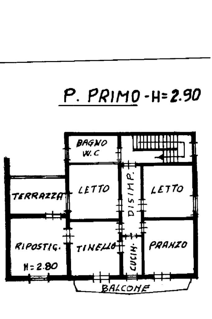 Casa indipendente Via Aldo Moro Esterna, Carpi - planimetria 1