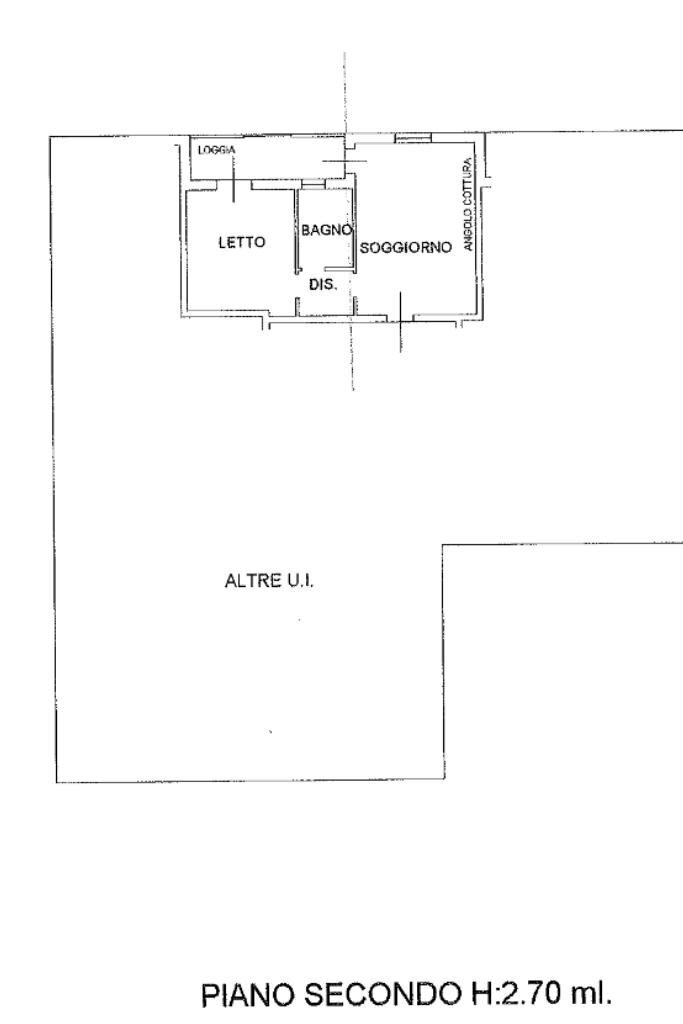 Two-room apartment Via Veneto, Campegine - floor plans 1