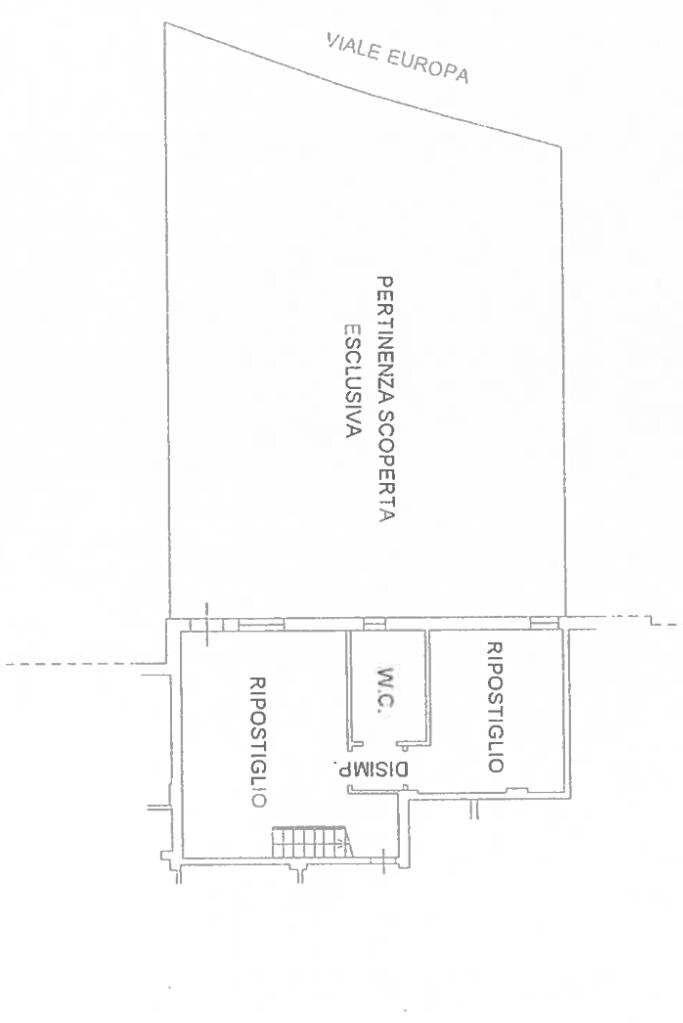 Three-room apartment Via Robert Schuman, Gatteo - floor plans 1