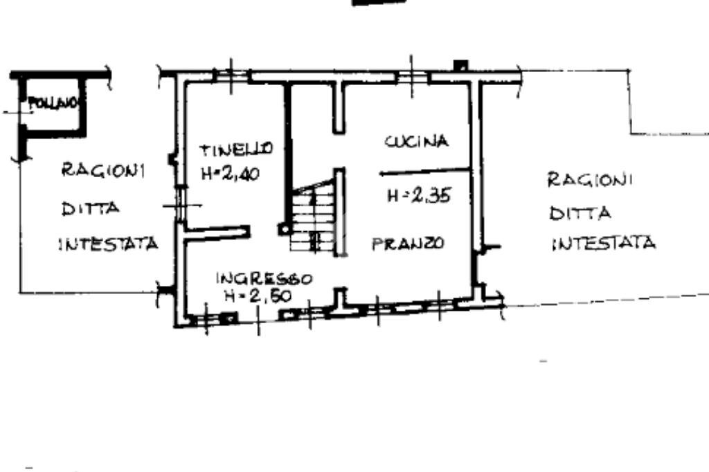 Casa semi indipendente Via 24 Maggio, Bibbiano - planimetria 1