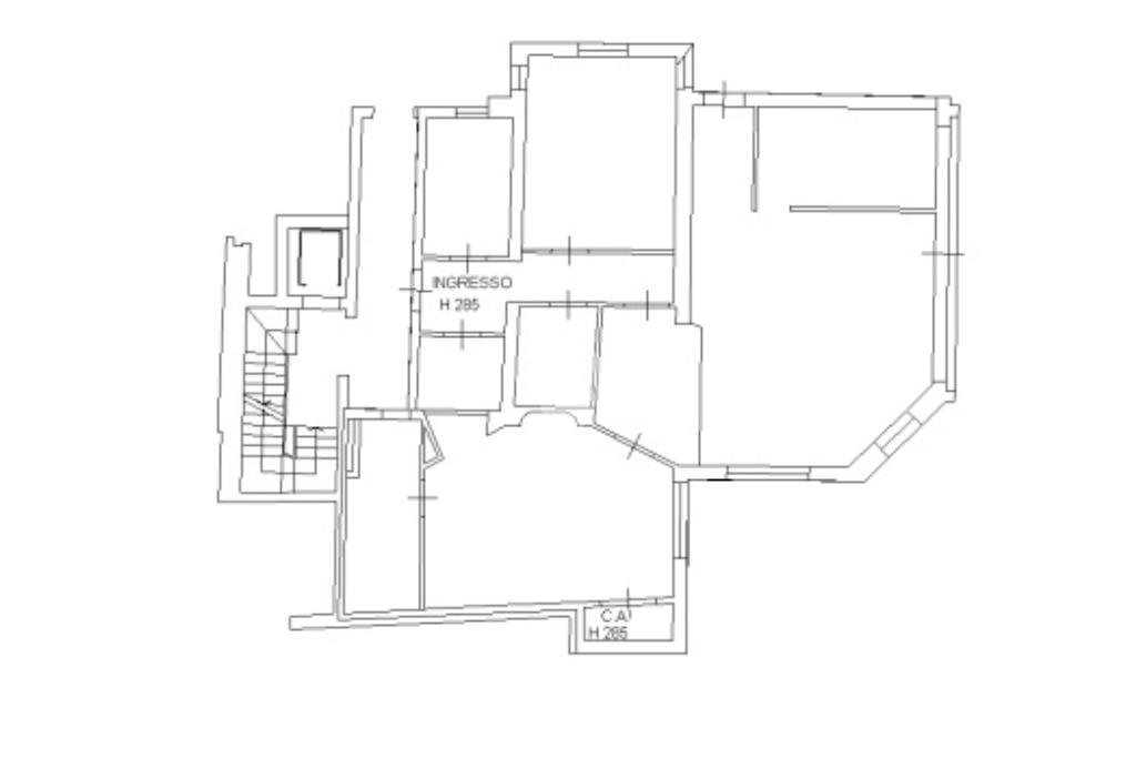 Quadrilocale Via Volturno, Parma - planimetria 1