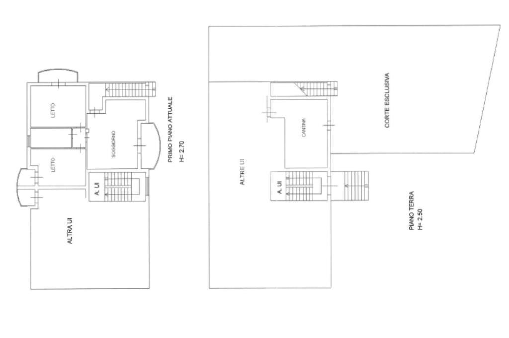 Quadrilocale Via Ovidio, Reggio nell'Emilia - planimetria 1