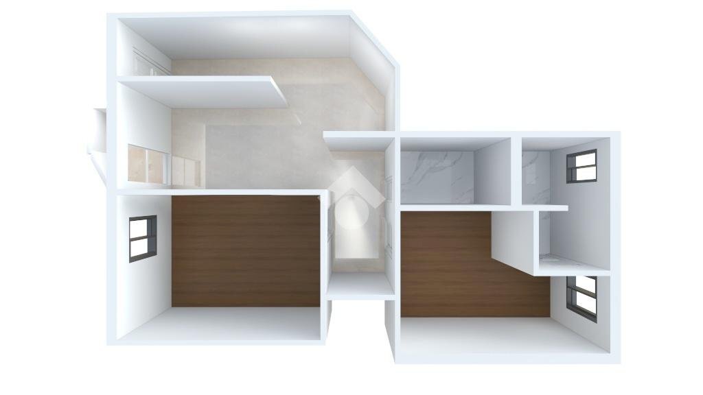 Trilocale Via Lodovico Pavoni, Milano (zona Maciachini) - planimetria 1