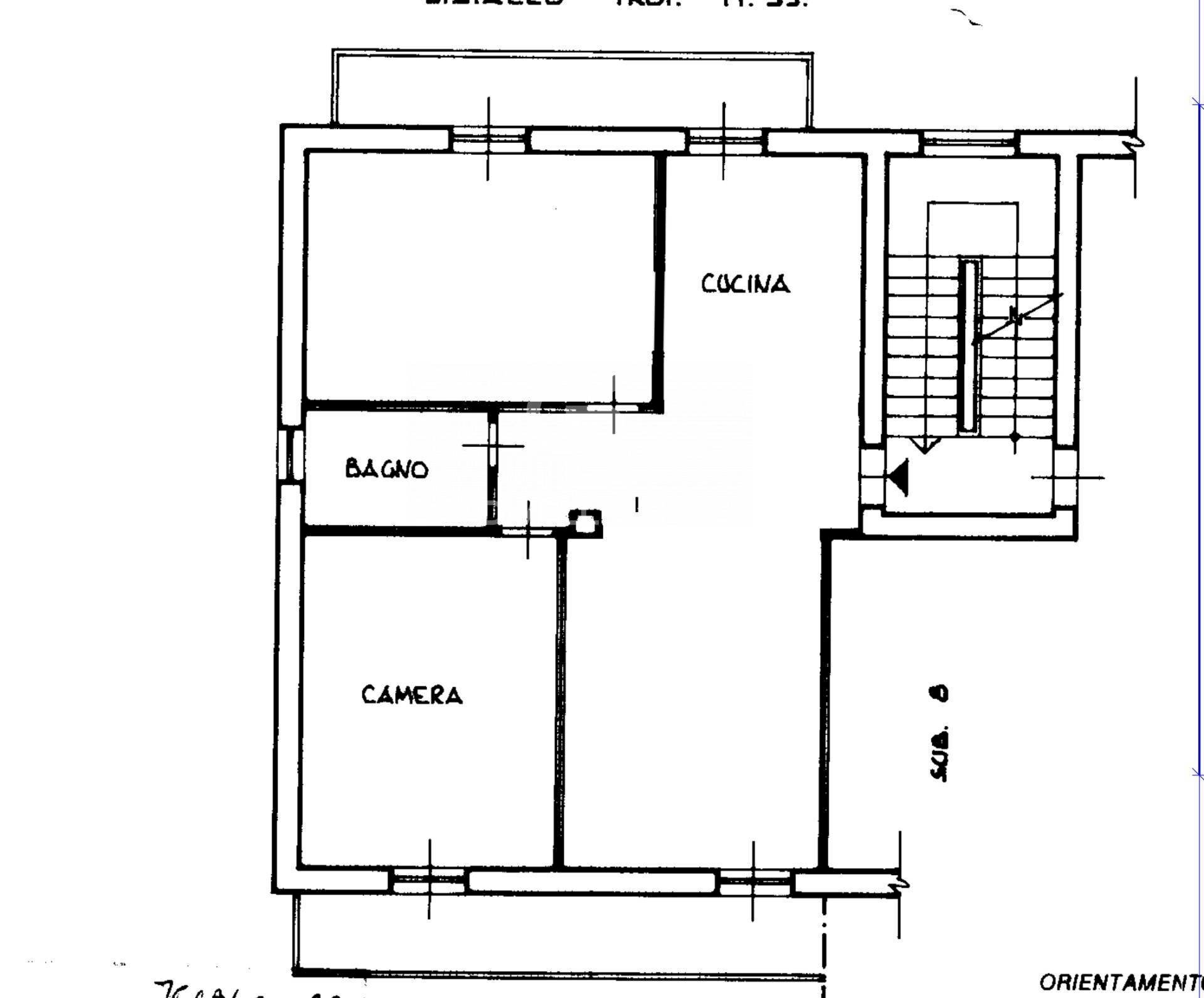 Foto 25 - Trilocale via Salaria
 
53, Monterotondo - planimetria 1