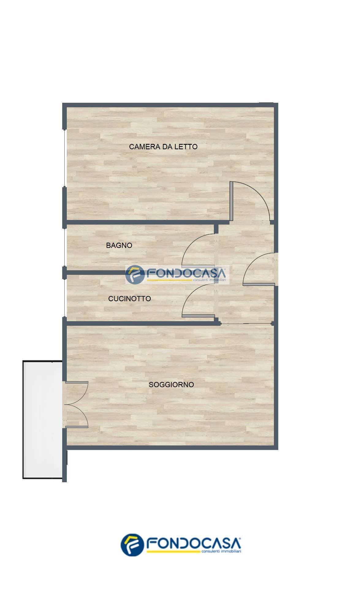 Foto 16 - Two-room apartment Via Flumendosa
 
34, Milano - floor plans 1