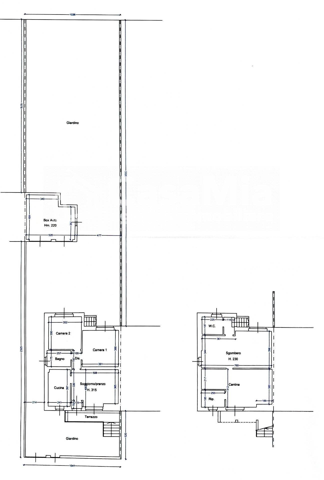 Foto 32 - Casa semi indipendente Via Bainsizza
 
56, Legnano - planimetria 1