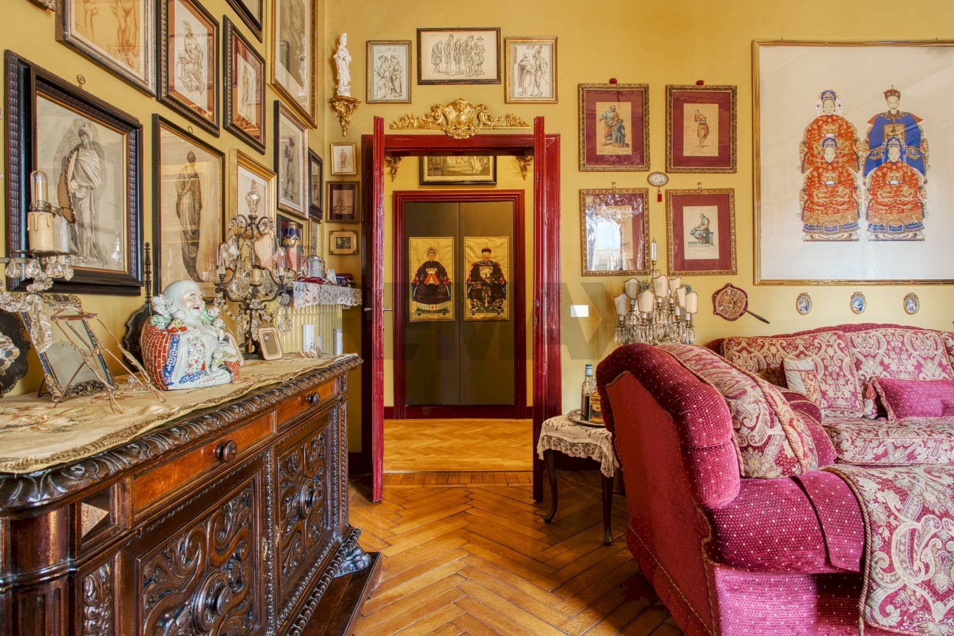 Soggiorno - Appartamento Corso Cavour
17, Novara - foto 3