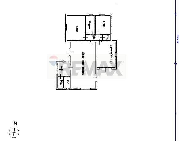 Pianta 2D - Villa Otranto - floor plans 1