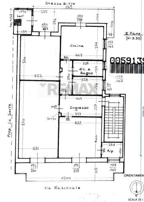 Pianta 2D - Apartment via nazionale
 
71, Aci Castello - floor plans 1
