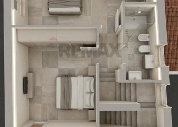 Pianta 3D - Villa Bifamiliare Montelupo Fiorentino - foto 25