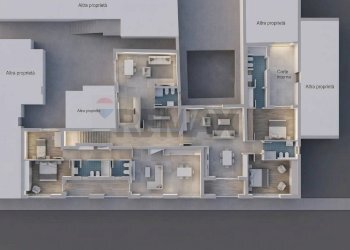 Pianta 3D - Villa Bifamiliare Montelupo Fiorentino - foto 26