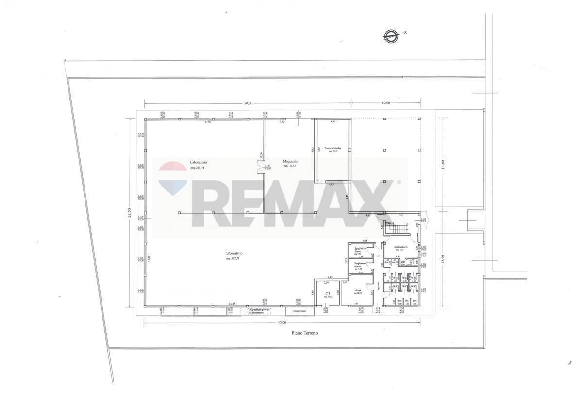 planimetria - Capannone Cerreto Guidi - planimetria 1