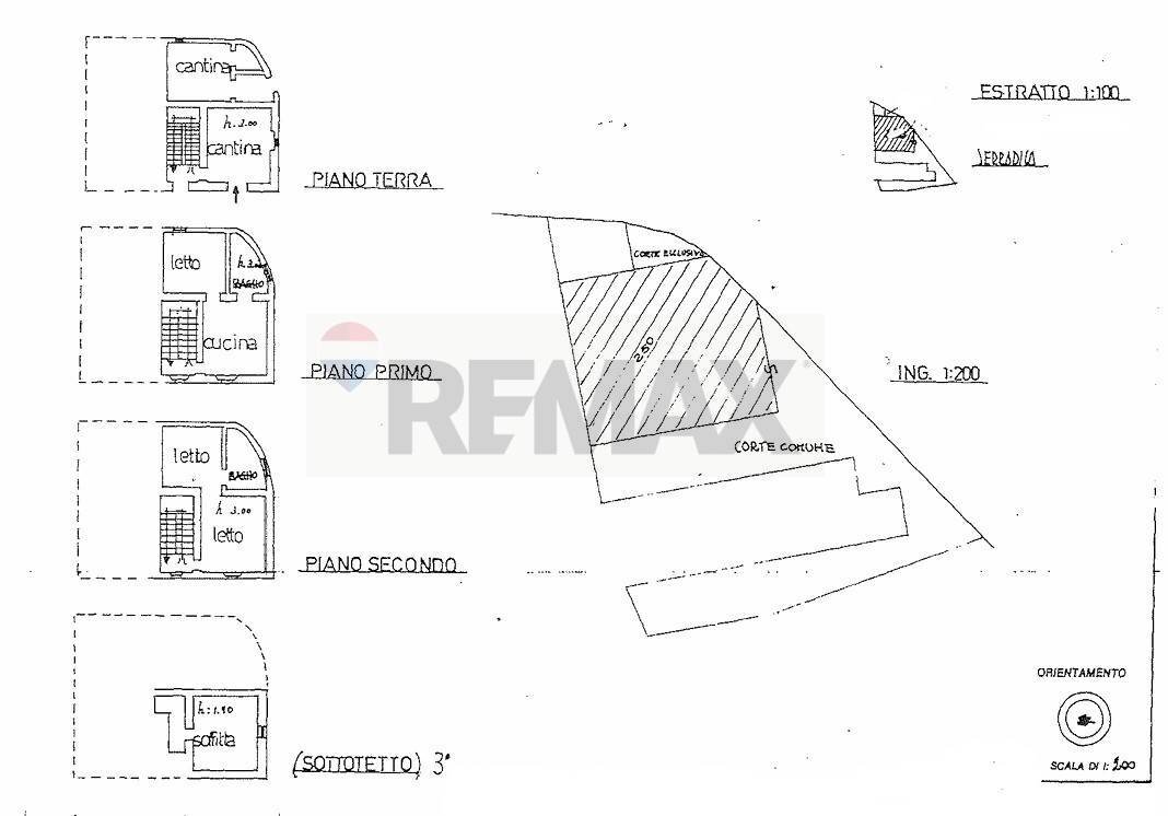 Pianta 2D - Semi-detached house Frazione Serradica
 
30, Fabriano - floor plans 1