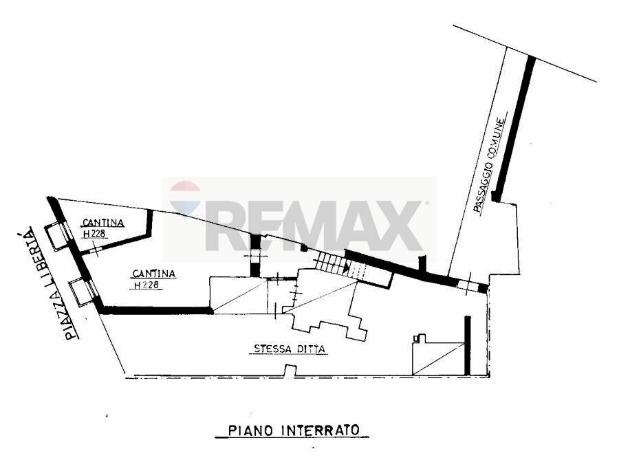 Pianta 2D - Stabile - Palazzo Piazza della libertà
 
6, Salsomaggiore Terme - planimetria 1