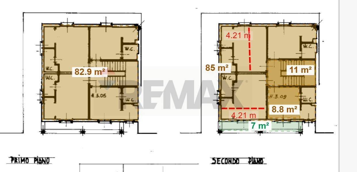 Pianta 2D - Stabile - Palazzo Via G. Puccini
 
12, Salsomaggiore Terme - planimetria 1