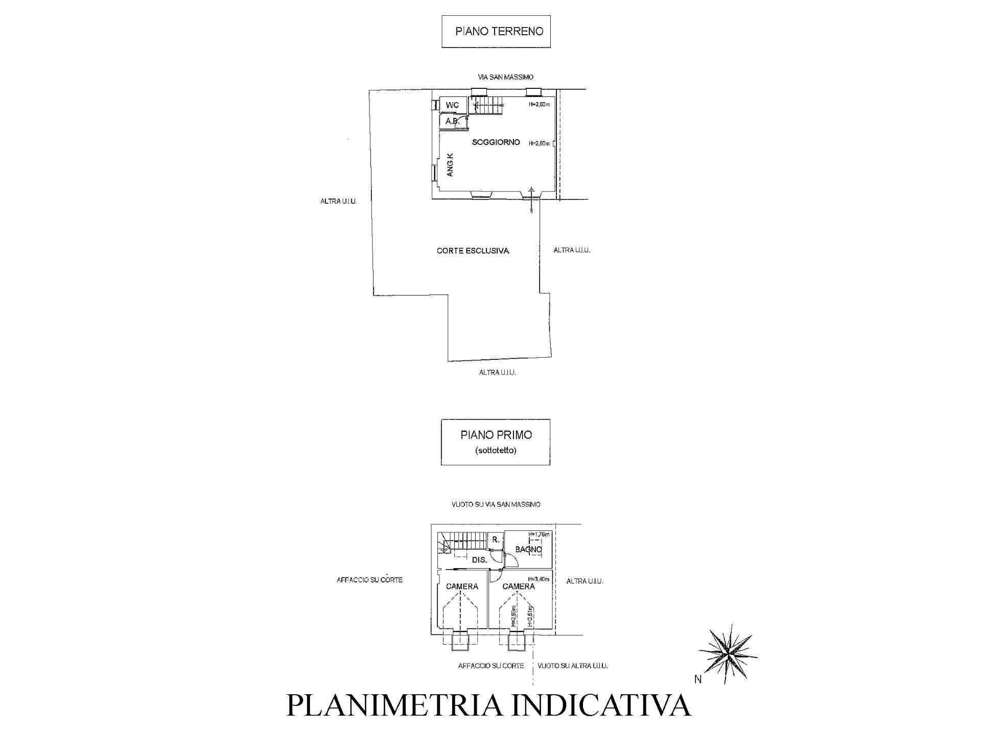 Foto 34 - Villa Via San Massimo, Villanova Canavese - planimetria 1
