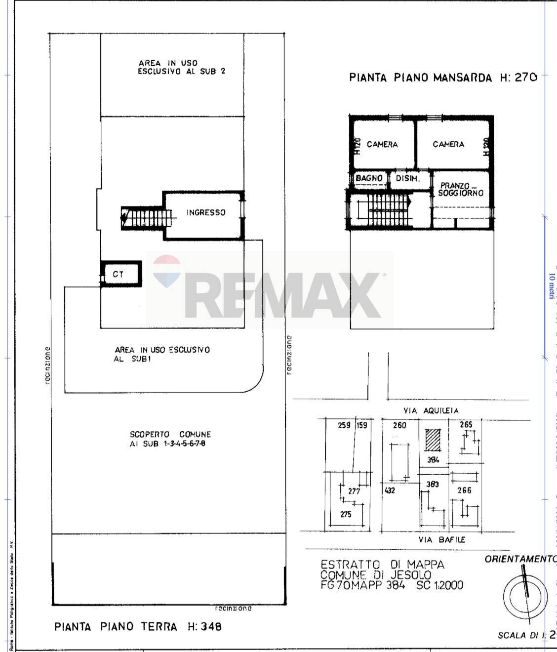 Pianta 2D - Trilocale Via Elettra
 
9, Jesolo - planimetria 1