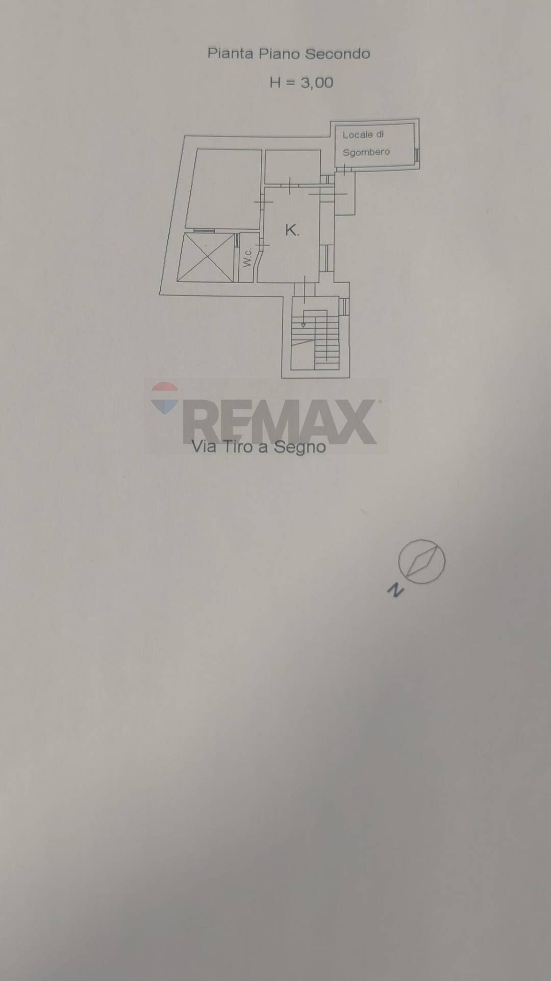 Pianta 2D - Bilocale via biagio conte
 
94, Palermo - planimetria 1