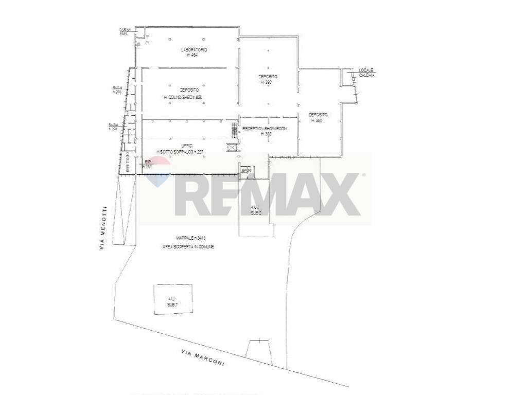 Pianta 2D - Capannone Piazza Giuseppe Mazzini
 
16, Besnate - planimetria 1