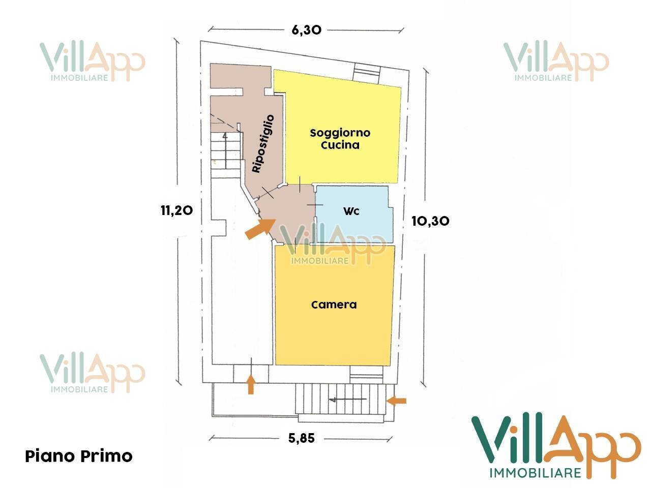 Foto 3 - Quadrilocale Via Alessandro Manzoni
 
18, Fondi - planimetria 1