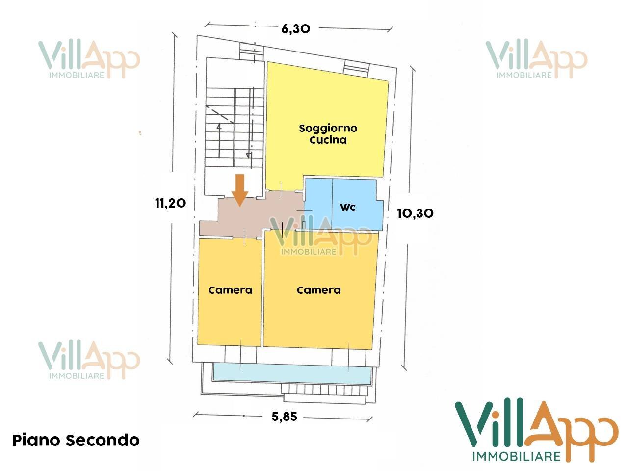 Foto 3 - Quadrilocale Via Alessandro Manzoni
 
18, Fondi - planimetria 1
