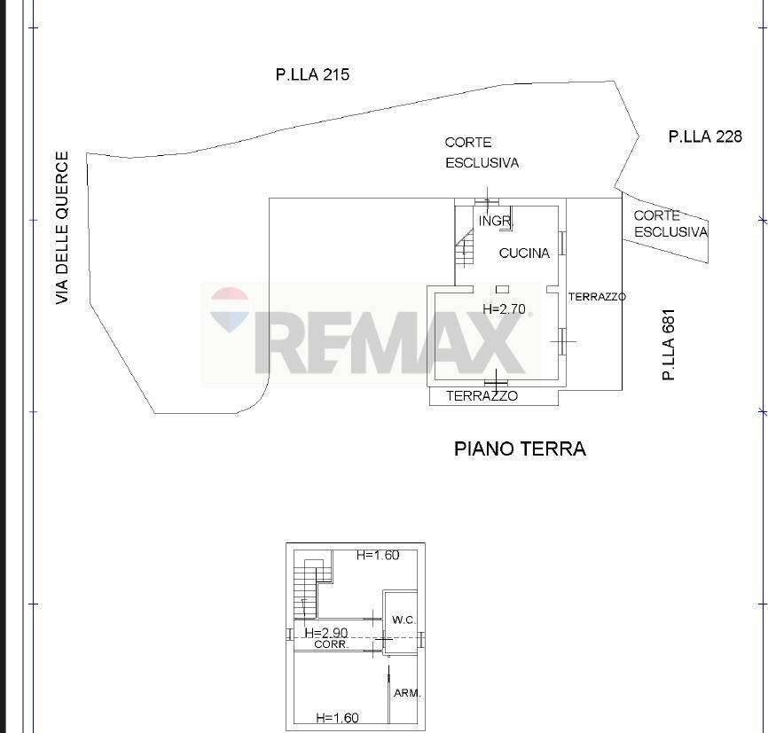 Pianta 2D - Casa semi indipendente cotrada Fonte Nuova
 
65, Oratino - planimetria 1