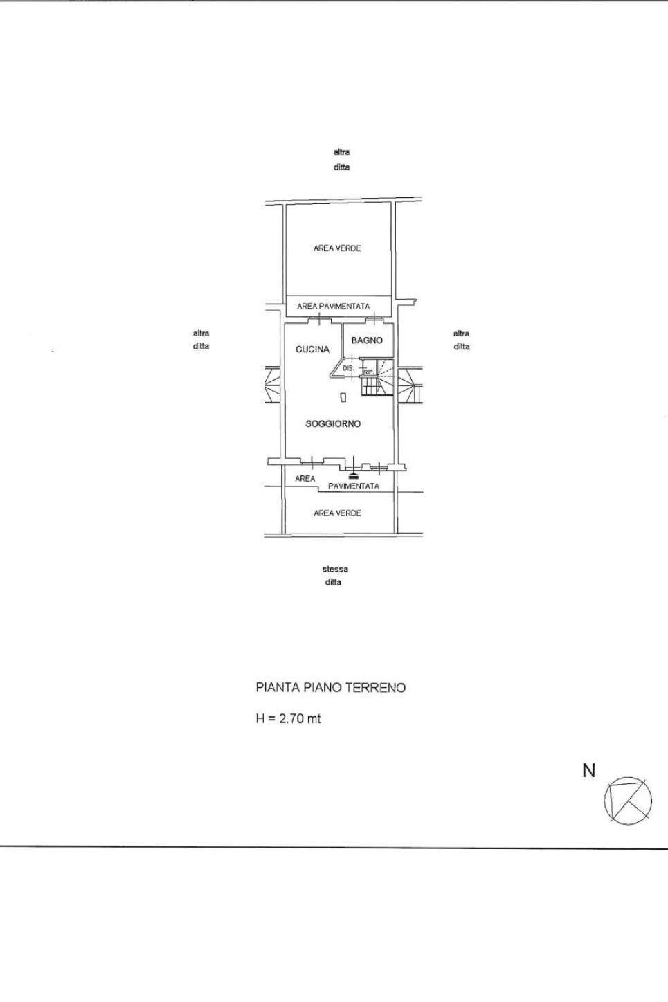 Villa a Schiera via Poirino, 351, Carmagnola - planimetria 1