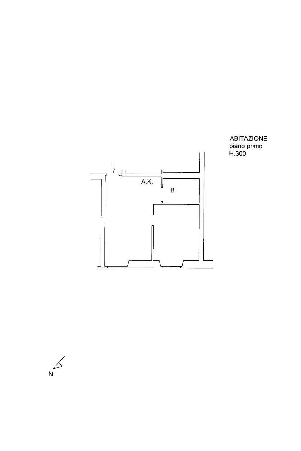 Bilocale via della Frezza, 59, Roma (zona Centro Storico) - planimetria 1