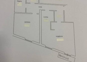 planimetria - Trilocale via Santo Stefano, 101, Bologna (zona Centro Storico) - foto 15