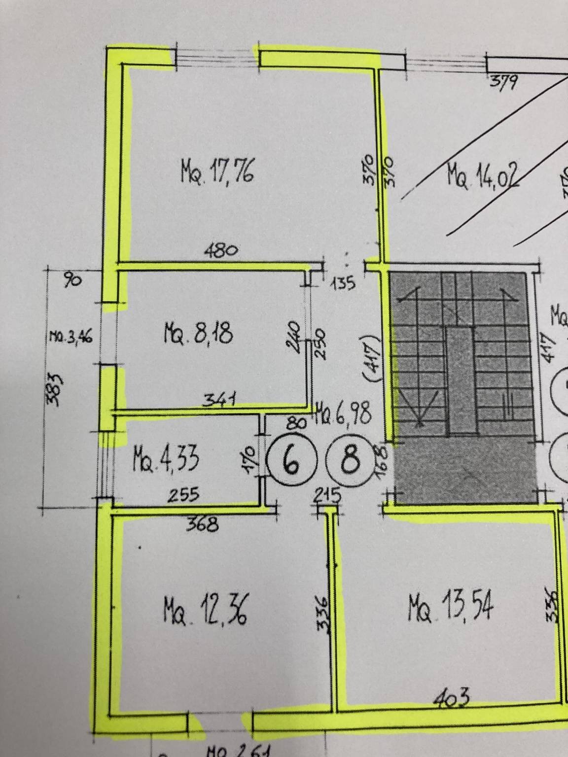 Terreno non edificabile via Umbria, 1, Bologna (zona Mazzini) - planimetria 1