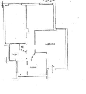 Foto 28 - Trilocale Via Caio Canuleio, Roma - planimetria 1