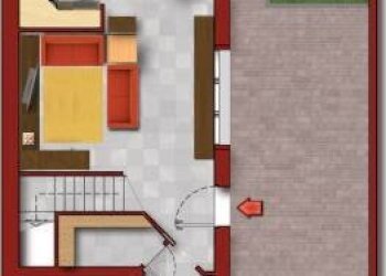 Planimetria - Villa a Schiera via Rosanna Benzi, 28, Baricella - foto 16